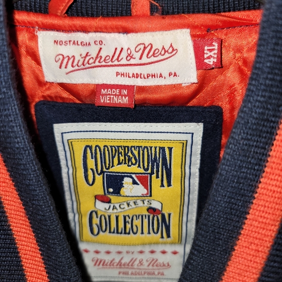 Mitchell And Ness Cooperstown Collection Detroit Tigers Wool Jacket Mens 4XL - Picture 3 of 5